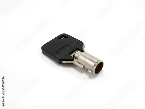 small black tubular key photo