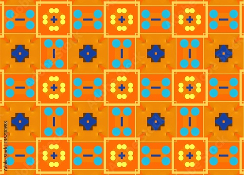 seamless puzzle pattern