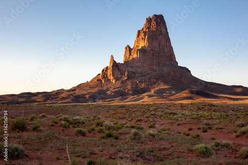 monument valley at sunset