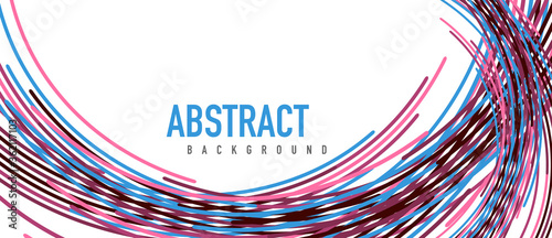 Аbstract moving colorful lines vector backgrounds for cover, placard, poster, banner or flyer