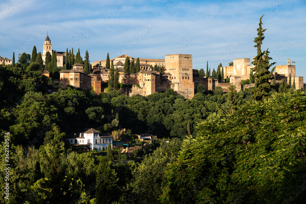 Photo of Alhambra of Granada from Albaicin