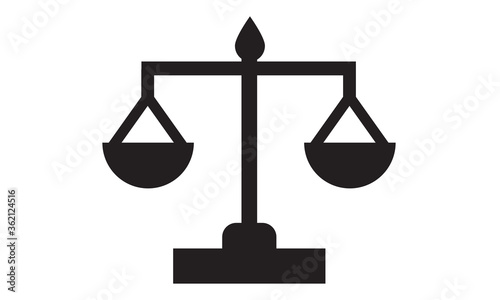 Court of low icon. vector graphics