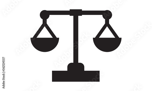 Court of low icon. vector graphics 