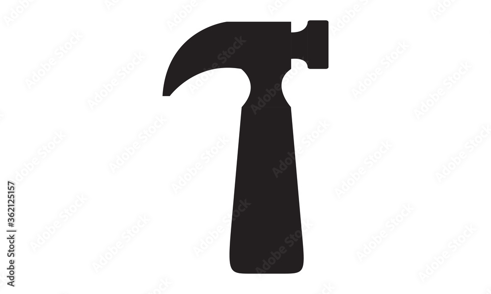 Construction hammer icon. vector graphics Construction hammer icon. vector graphics