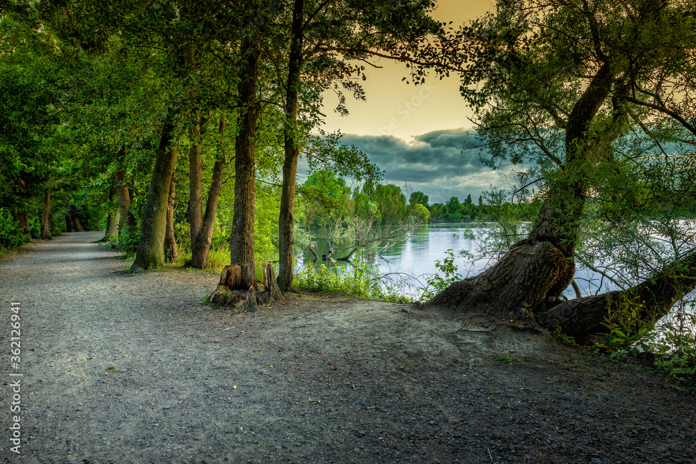 Fototapeta premium Idylle am See