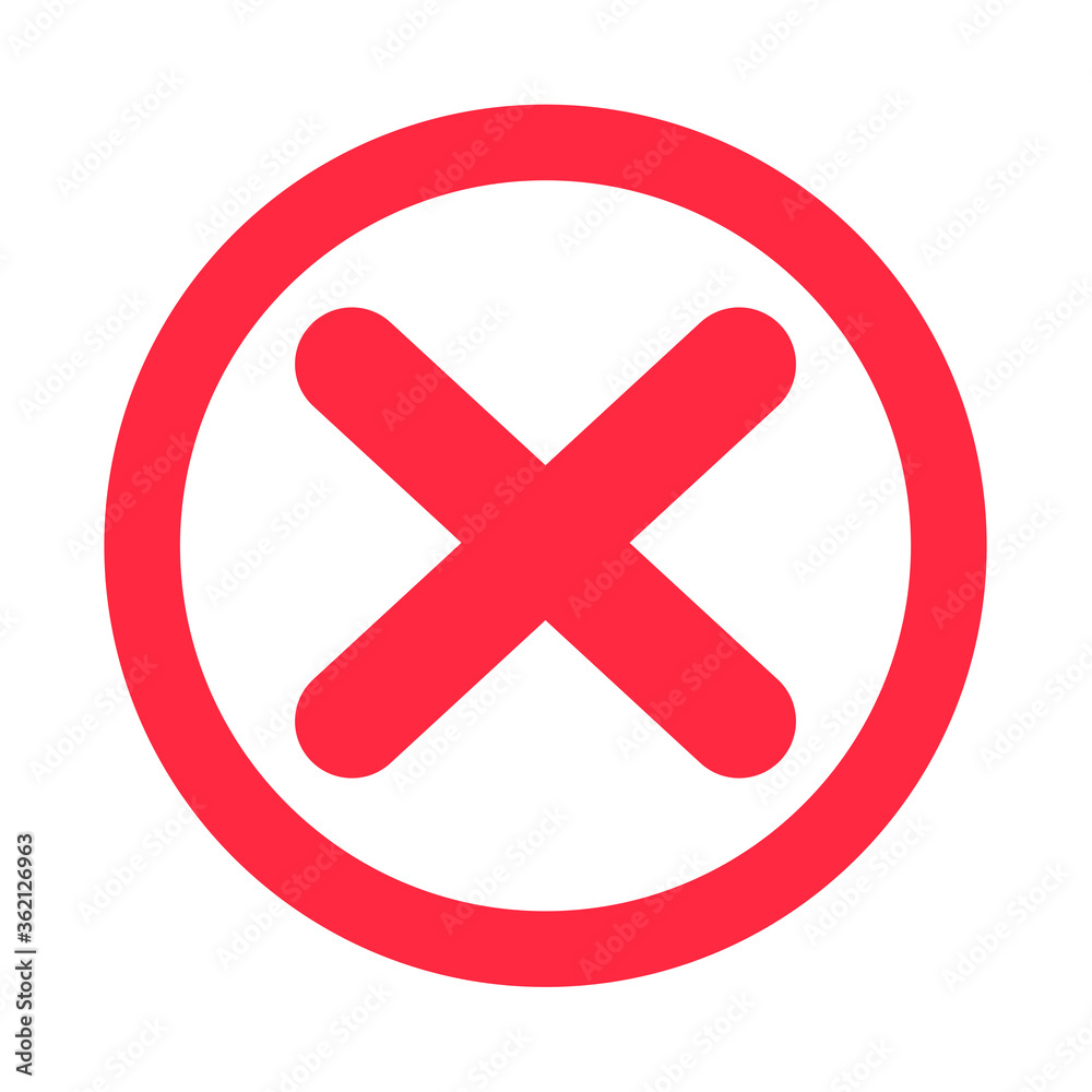 True and false symbols accept rejected for evaluation. Vector Simple and modern style. True and false symbols accept rejected for evaluation. Vector Simple and modern style.