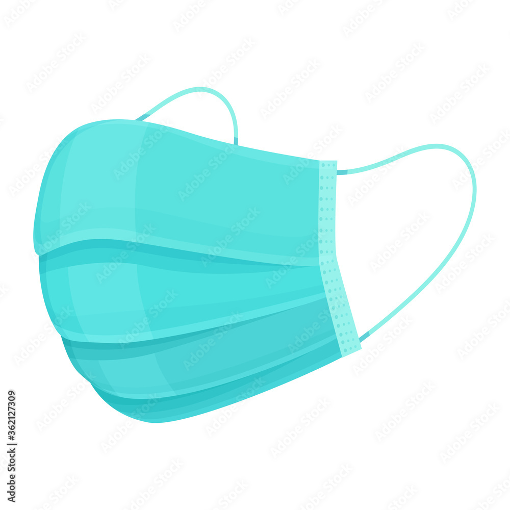 Corona Virus Prevention. Vector medical mask to be worn to prevent dust and corona virus in the air. Corona Virus Prevention. Vector medical mask to be worn to prevent dust and corona virus in the air.