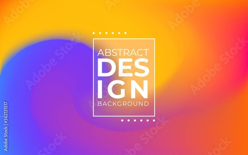 Blurred gradient mesh in modern style on colorful background. Colorful smooth banner template.Trendy creative vector. Intense blank Holographic spectrum gradient for cover. photo