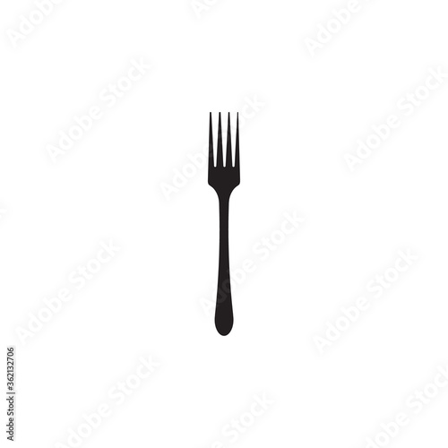 Fork icon vector