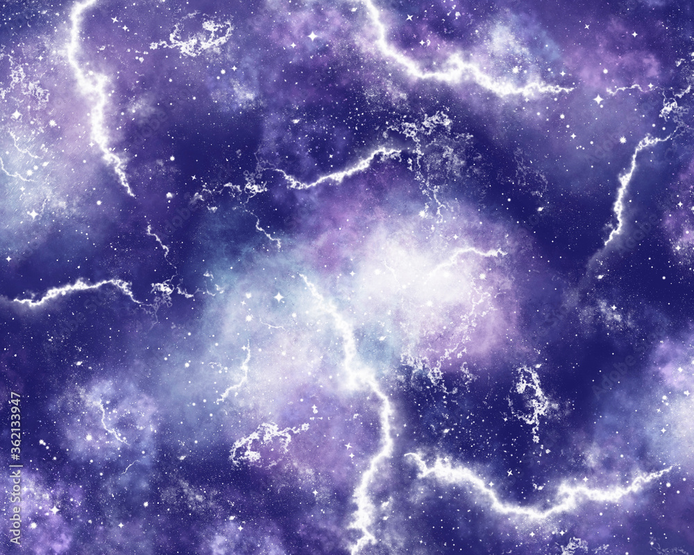 Naklejka Galaxy background. Star field in space a nebulae and a gas congestion. Space wallpaper