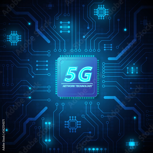 5G speed circuit technology background
