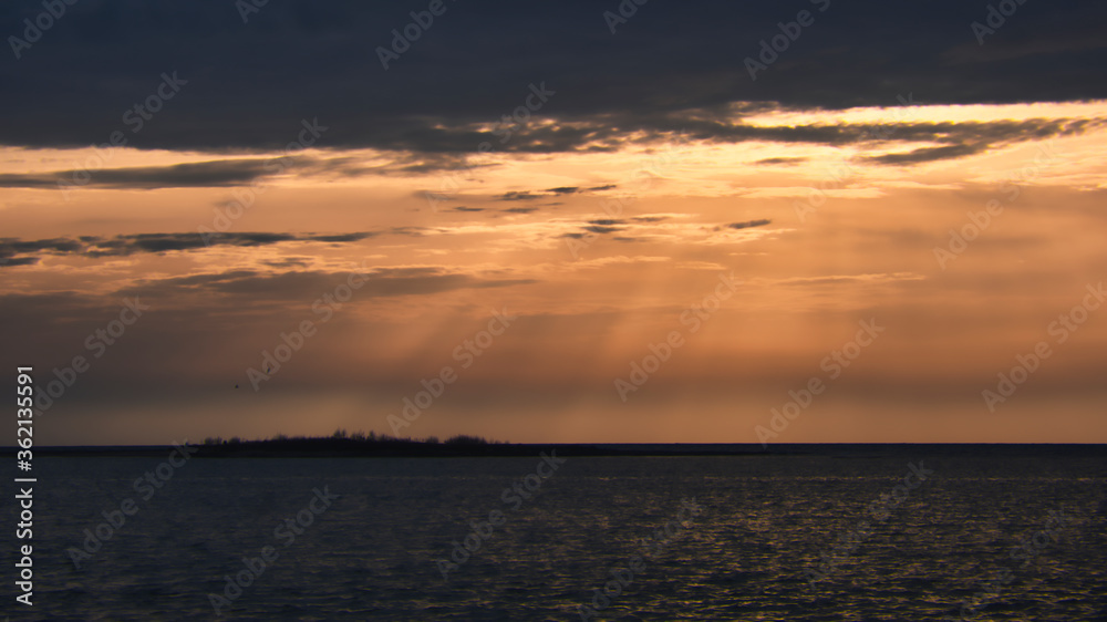seascape at sunset rocks beach sea cloudy sky towers salento apulia seascape at sunset rocks beach sea cloudy sky towers salento apulia