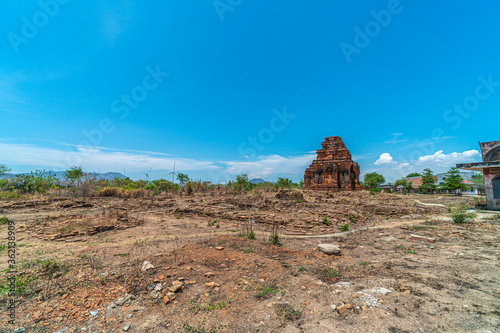 Cham towers in the Ninh Thuan province, Vietnam