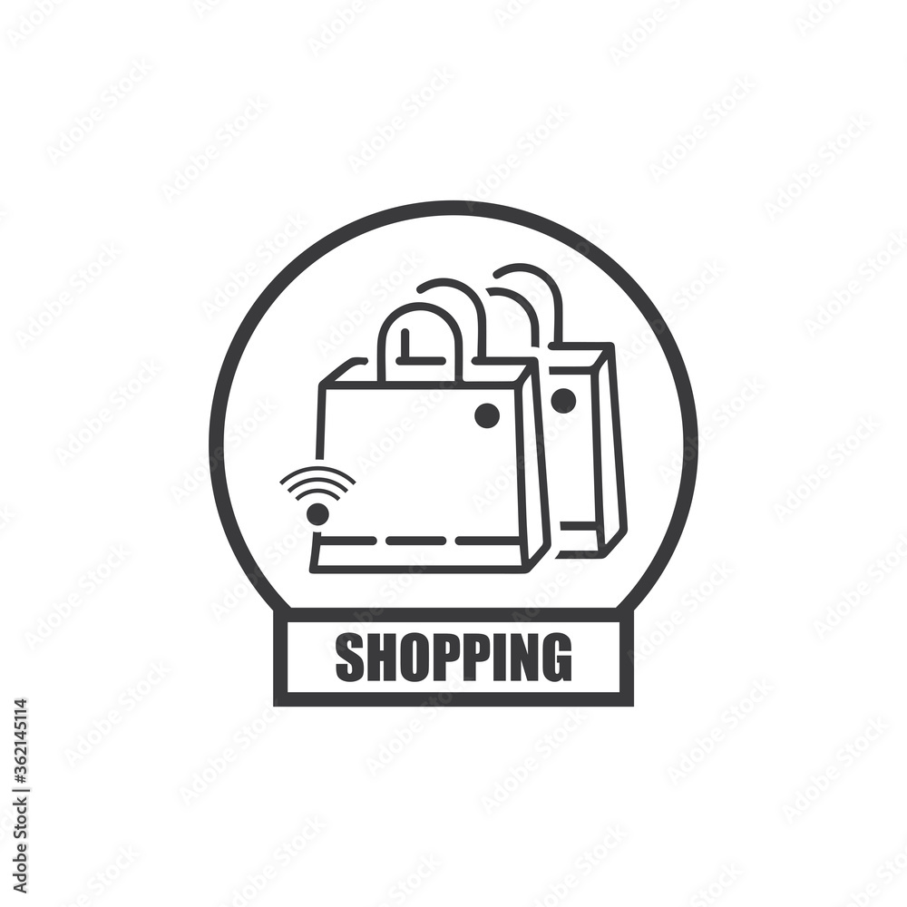 Shoping bag icon Shoping bag icon
