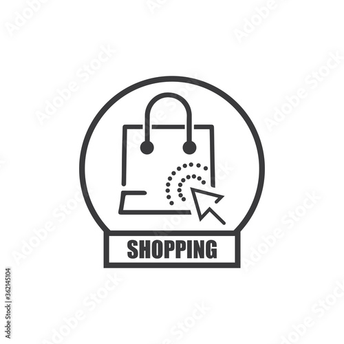 Shoping bag icon