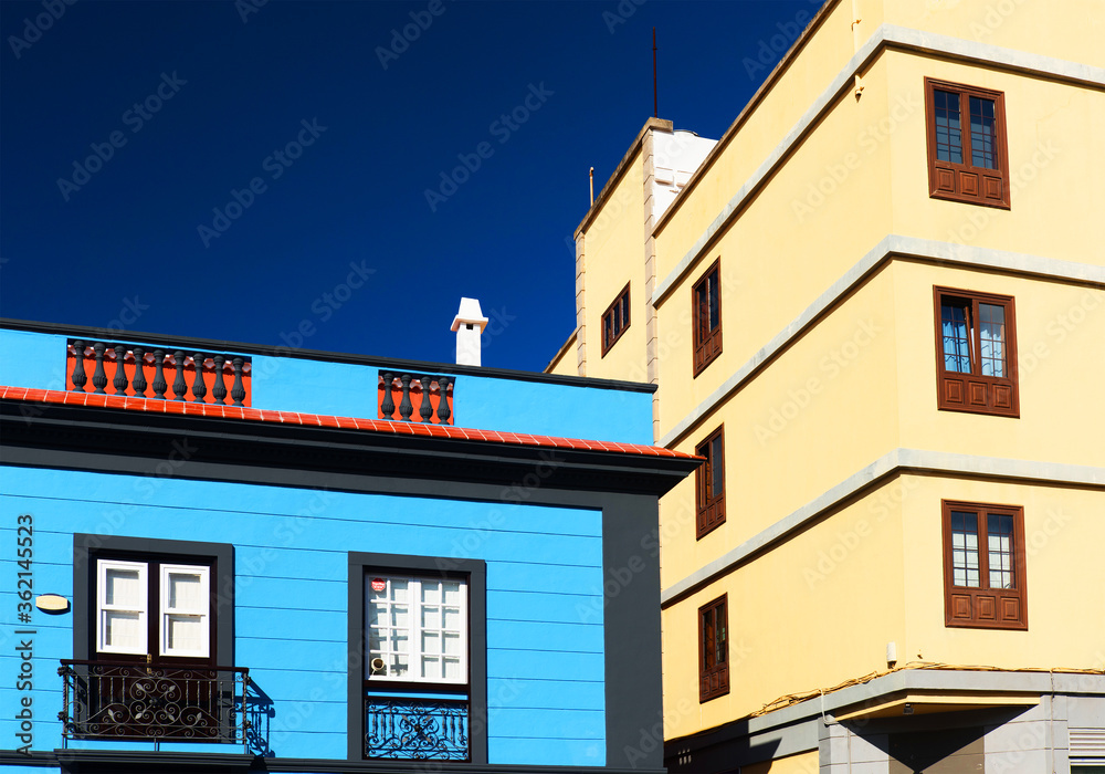 Obraz premium Architectural detail in Santa Cruz de Tenerife, Canary Islands, Spain