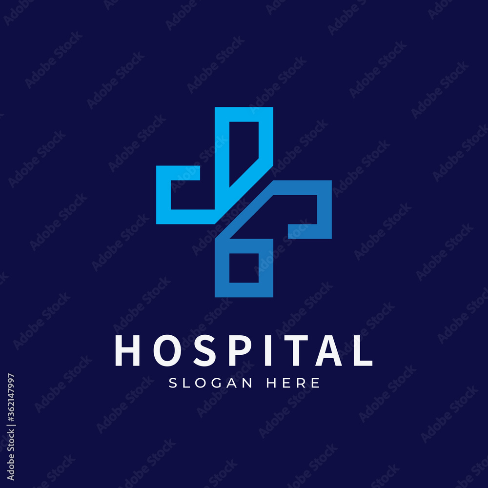 Obraz premium Health logo with initial letter DO, OD, D O logo designs concept. Medical health-care logo designs template.