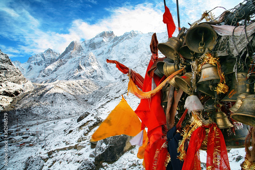 Bhairavnath (Bhairav Baba Nath Temple) in Kedarnath, Uttarakhand state in India photo