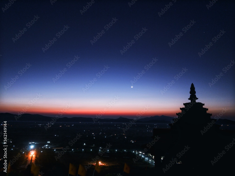 Prague at night