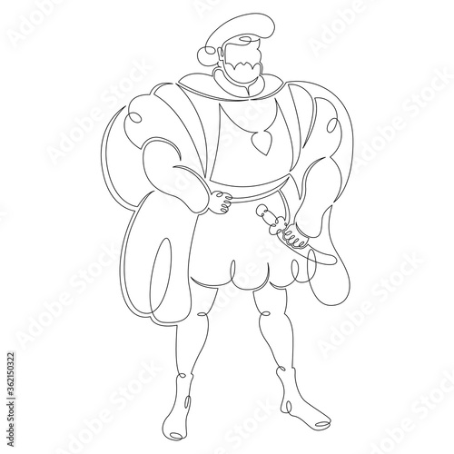 medieval historical european monarch king