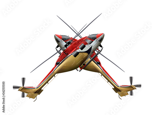 Helicopters performing in Air show