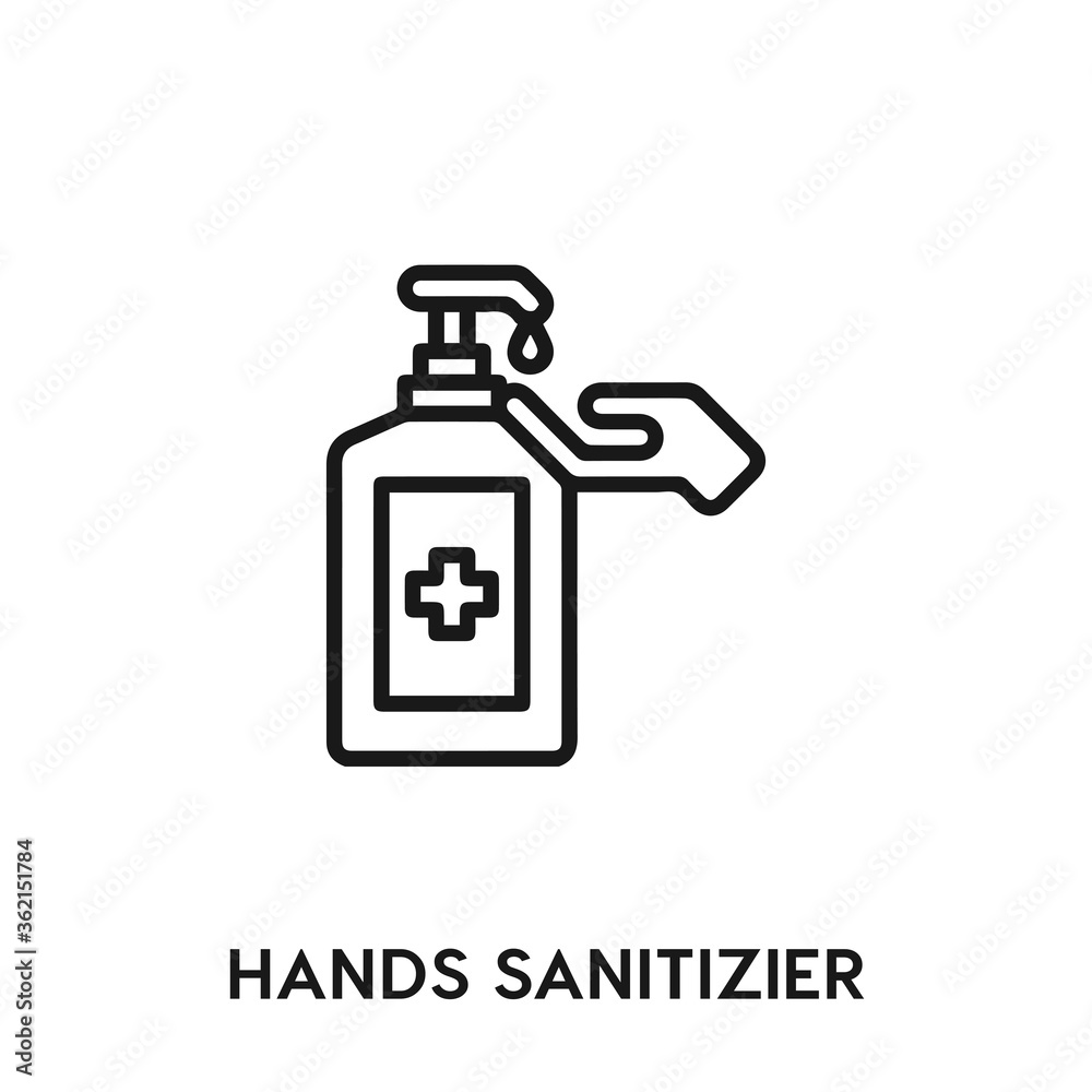 hands sanitizer vector icon. hands sanitizer sign symbol. Modern simple icon element for your design hands sanitizer vector icon. hands sanitizer sign symbol. Modern simple icon element for your design