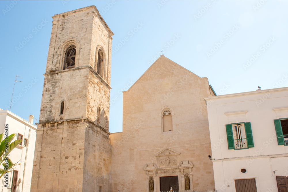 historic center of Polignano a mare, a Puglia's village.. It is a very beautiful destination for summer's holiday historic center of Polignano a mare, a Puglia's village.. It is a very beautiful destination for summer's holiday