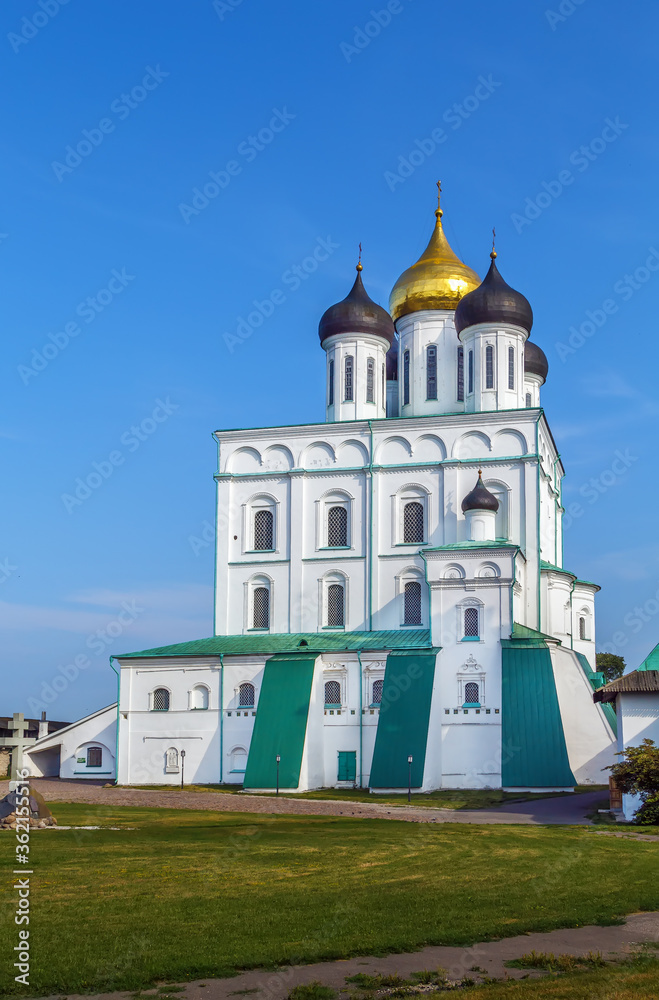 Trinity Cathedral in Pskov, Russia