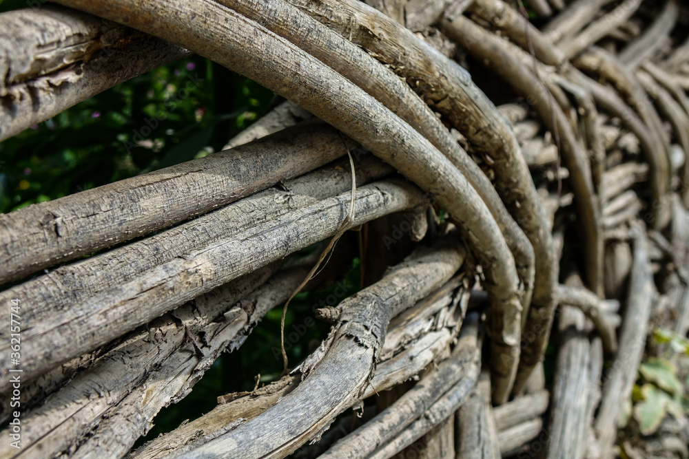 Wicker fence
