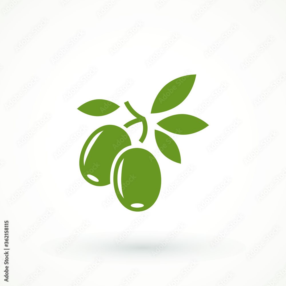 Olive icon sign vector symbol logo illustration for web and mobile olives icon silhouette isolated. Black ripe branch with leaves. Gourmet food emblems. Simple logotype design. Olive icon sign vector symbol logo illustration for web and mobile olives icon silhouette isolated. Black ripe branch with leaves. Gourmet food emblems. Simple logotype design.