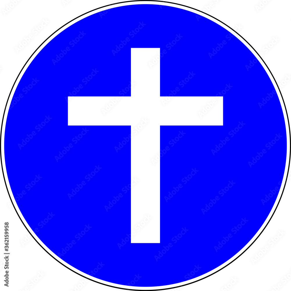 Christian religion allowed sign Christian religion allowed sign