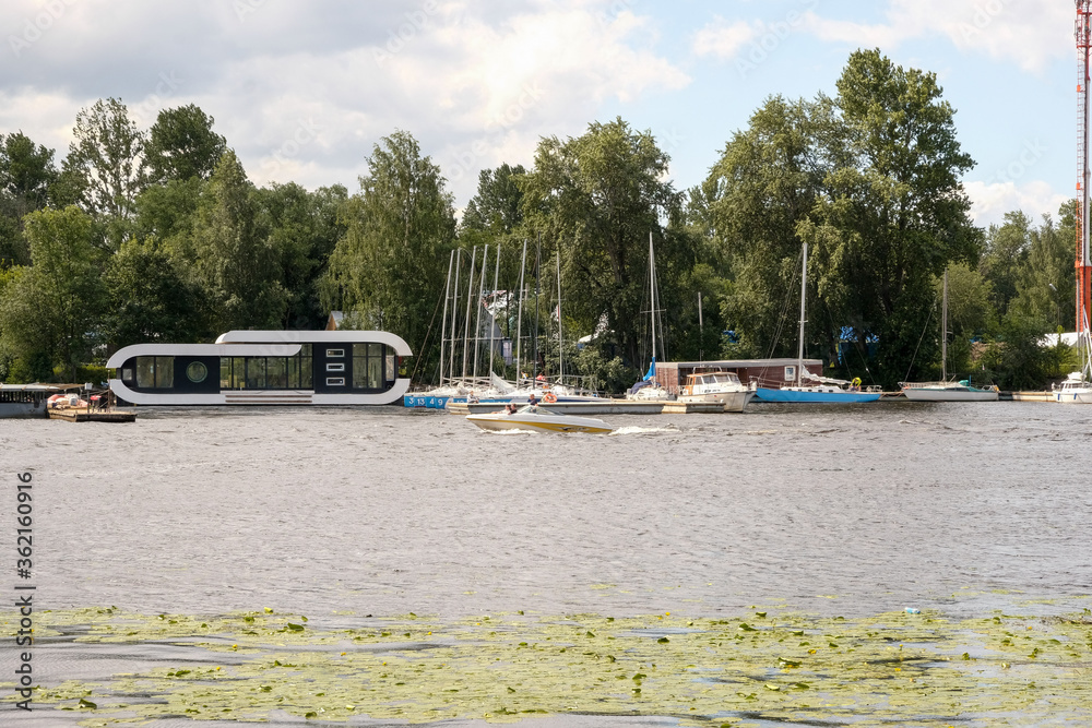 
View of the Yacht Club in St. Petersburg