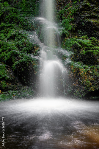 Water Fall at the Linn in Summer