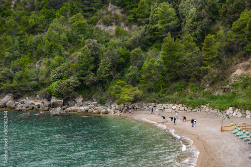 Tablou pe pânză Minturno beach, Latina, Italy