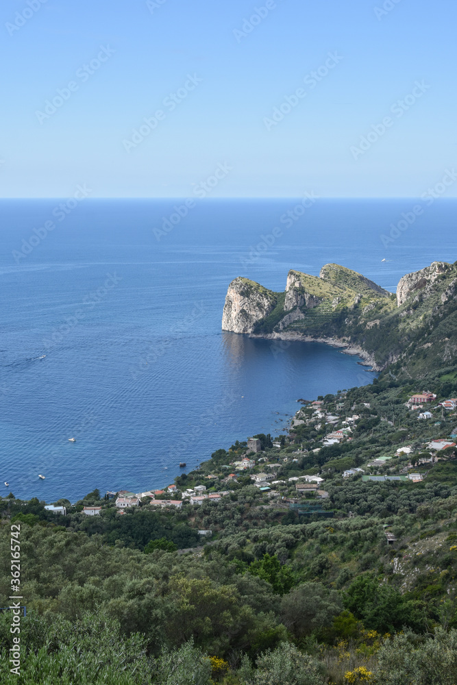 Sea views on the Amalfi coast