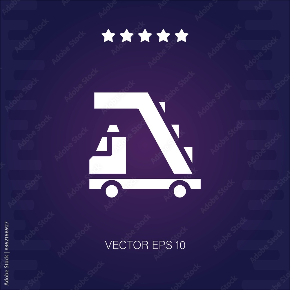 stairs vector icon