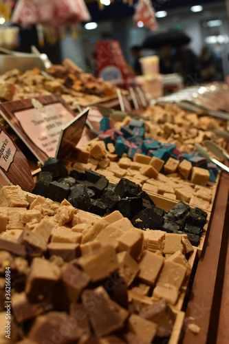 Fudge shop at the market