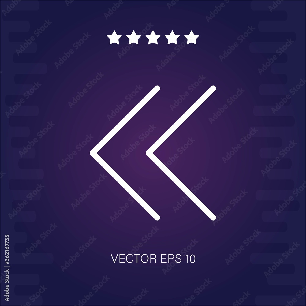 left vector icon