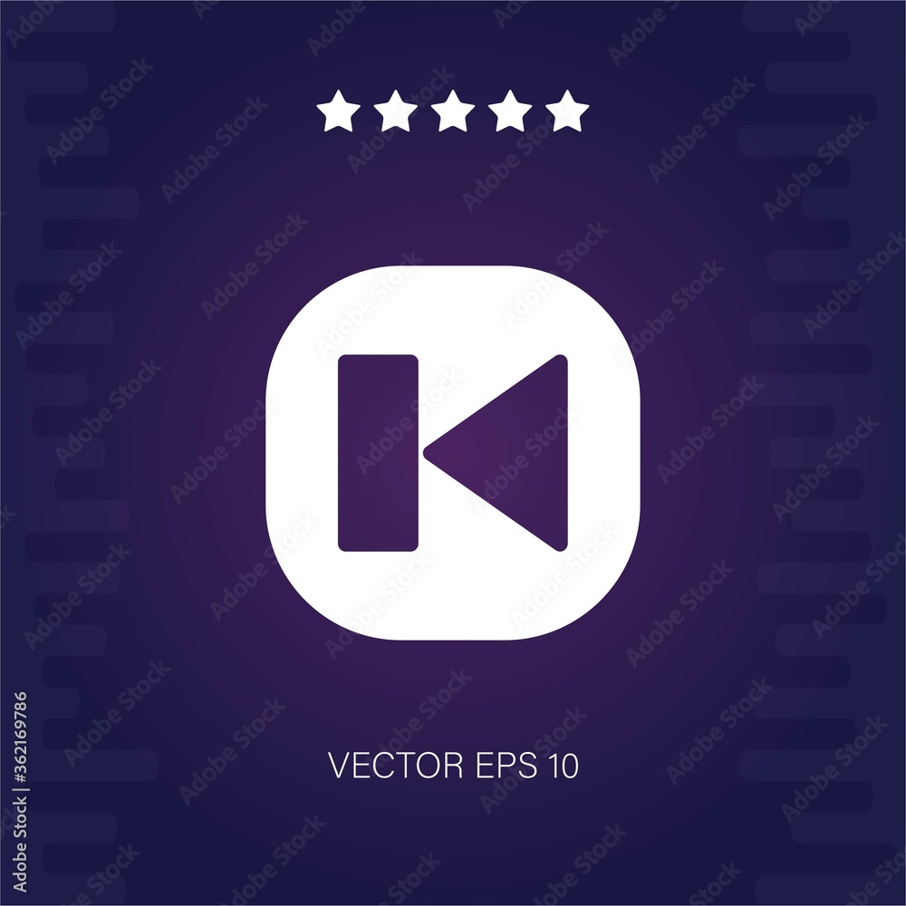 left vector icon