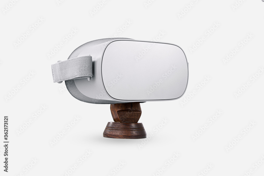 VR-Virtual reality device High quality image isolated on white background VR-Virtual reality device High quality image isolated on white background