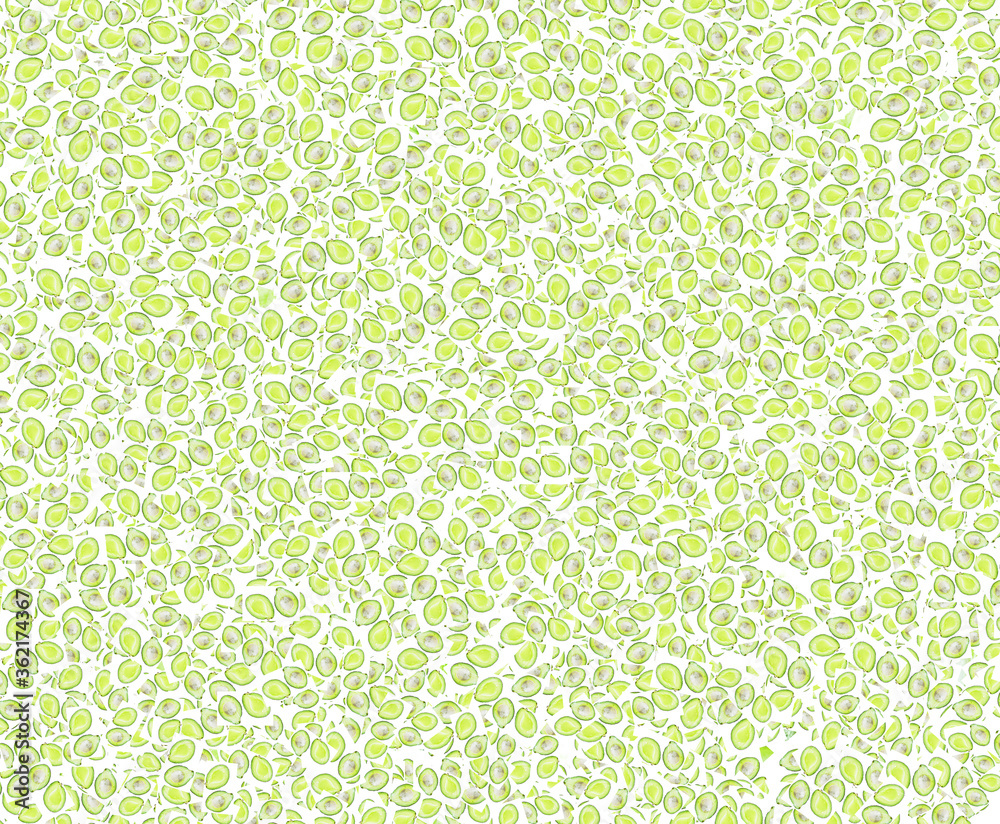 abstract avocados green background collage abstract avocados green background collage