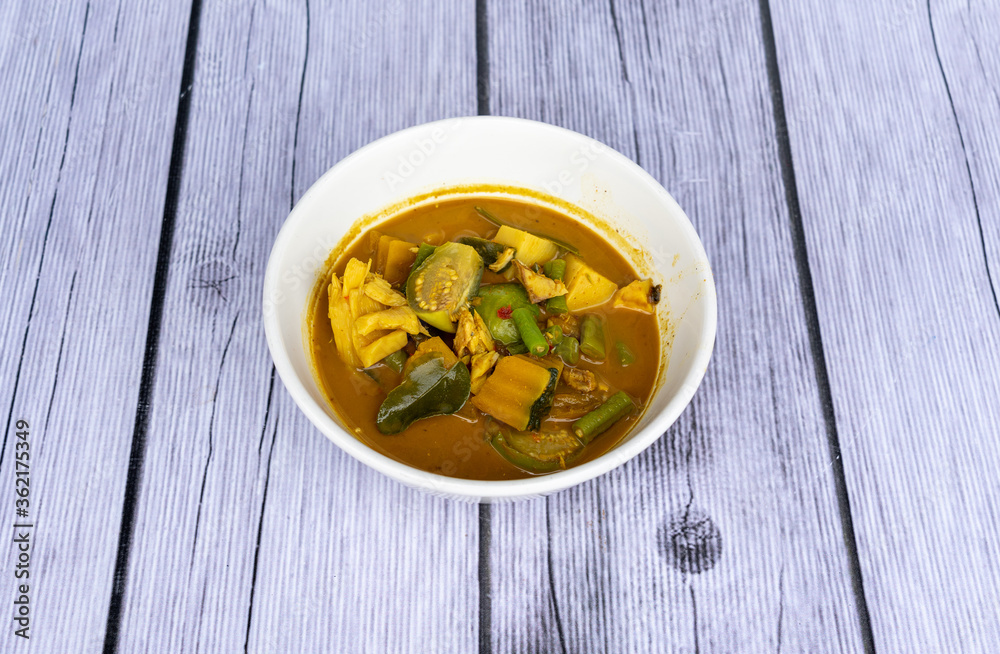 Thai Mixed Southern Food Mixed Curries Thai Mixed Southern Food Mixed Curries