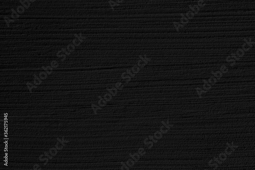Dark black concrete wall with rustic natural texture for abstract background texture and design purpose