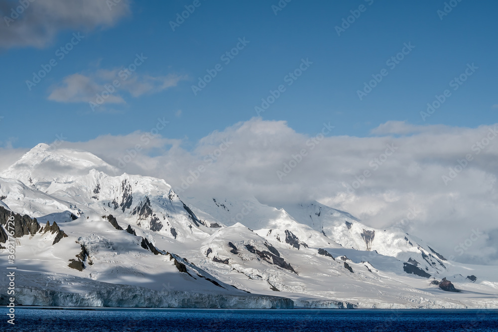View of King George Island (Waterloo Island), South Shetland Islands, Antarctica