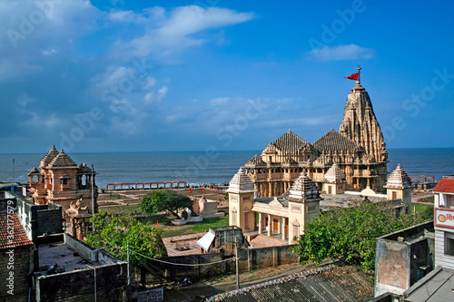 Temple of Lord Shiva in Somnath, Gujarat, one of most famous Jyotirlinga of india.
