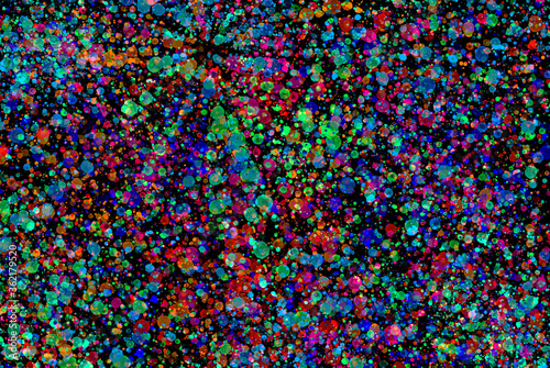 abstract colored background paint splashes