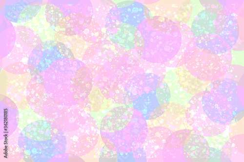 abstract pastel background birthday card