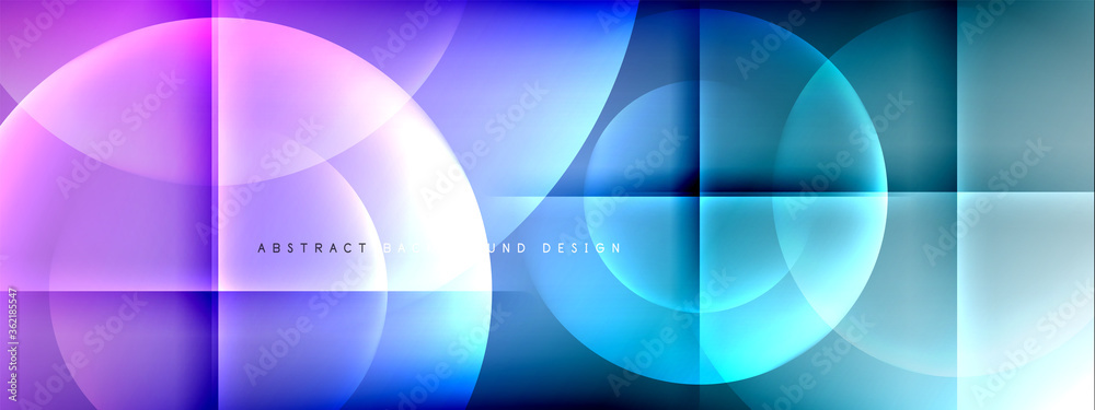 Vector abstract background - circle and cross on fluid gradient with shadows and light effects. Techno or business shiny design templates for text Vector abstract background - circle and cross on fluid gradient with shadows and light effects. Techno or business shiny design templates for text