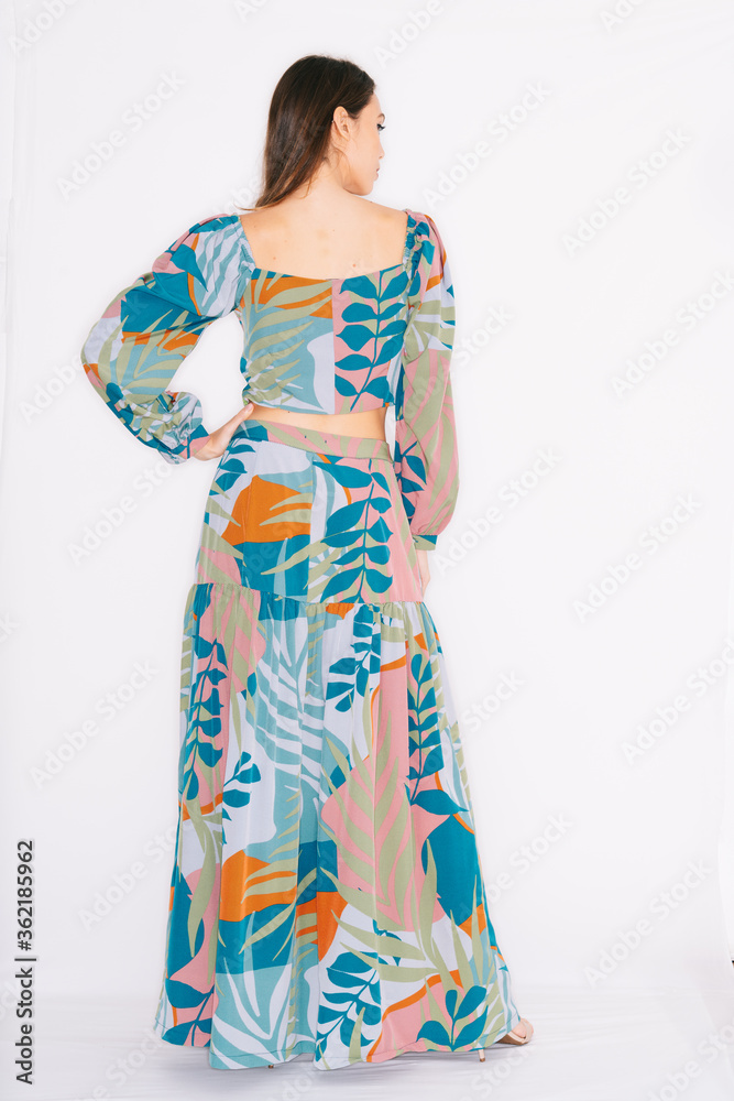 young woman in a dress young woman in a dress