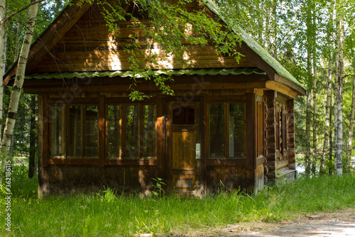 old wooden house